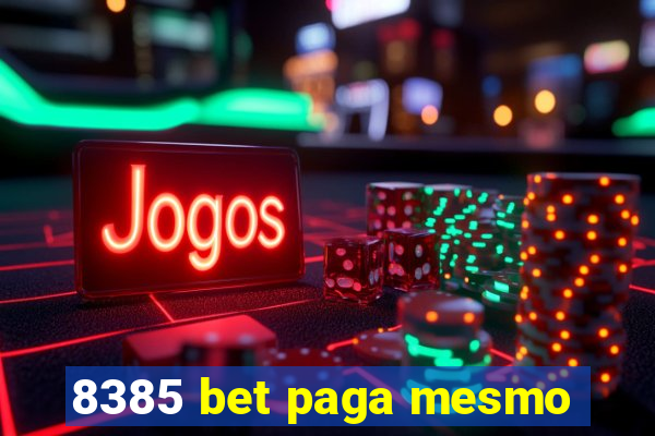 8385 bet paga mesmo